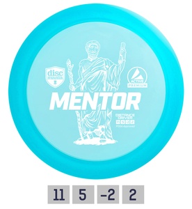 Discgolf Distance Driver PREMIUM MENTOR 11/5/-2/2 Blue